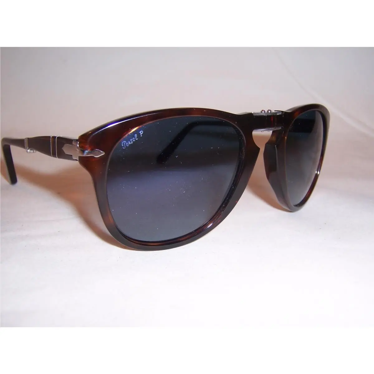 Sunglasses PO 0714 24/S3 Havana/blue Polarized 54mm 714 by Persol