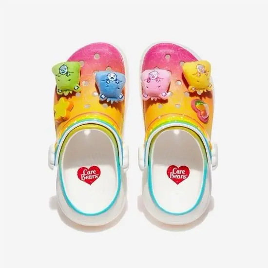 Crocs Care Bears Crush Clogs Light Up Rainbow Shoes Men`s Sz 5 210103-100