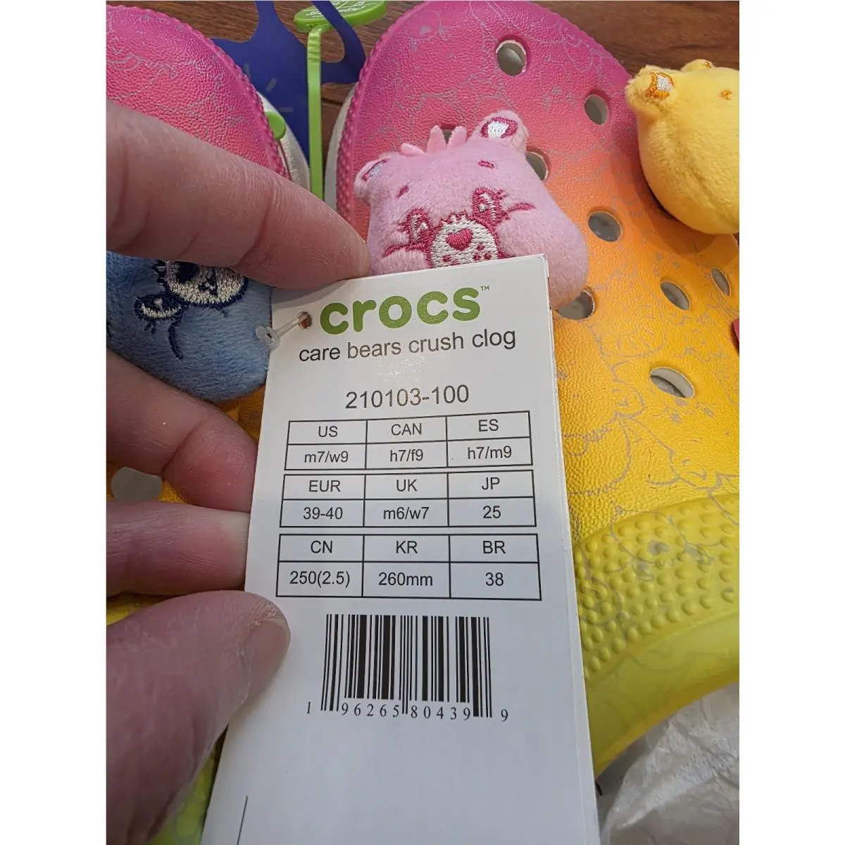 Crocs shoes - Care Bears Crush Clog - Care Bears Crush Clog - 210103100 - Multicolor 8