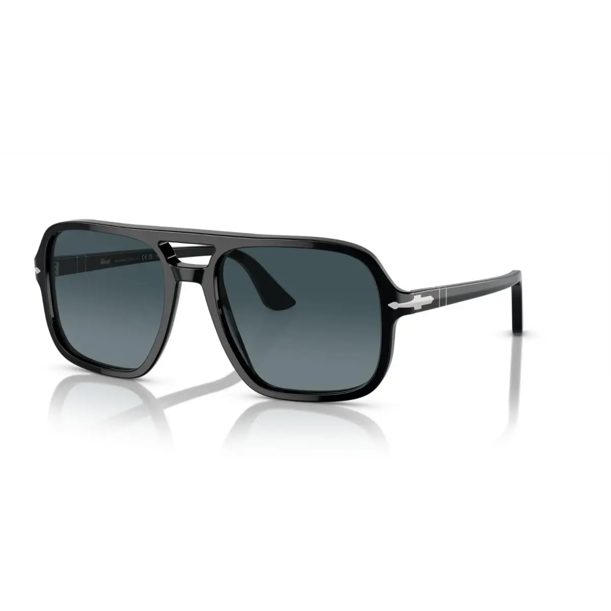 Persol PO 3328S Black/dark Blue Shaded 95/S3 Sunglasses