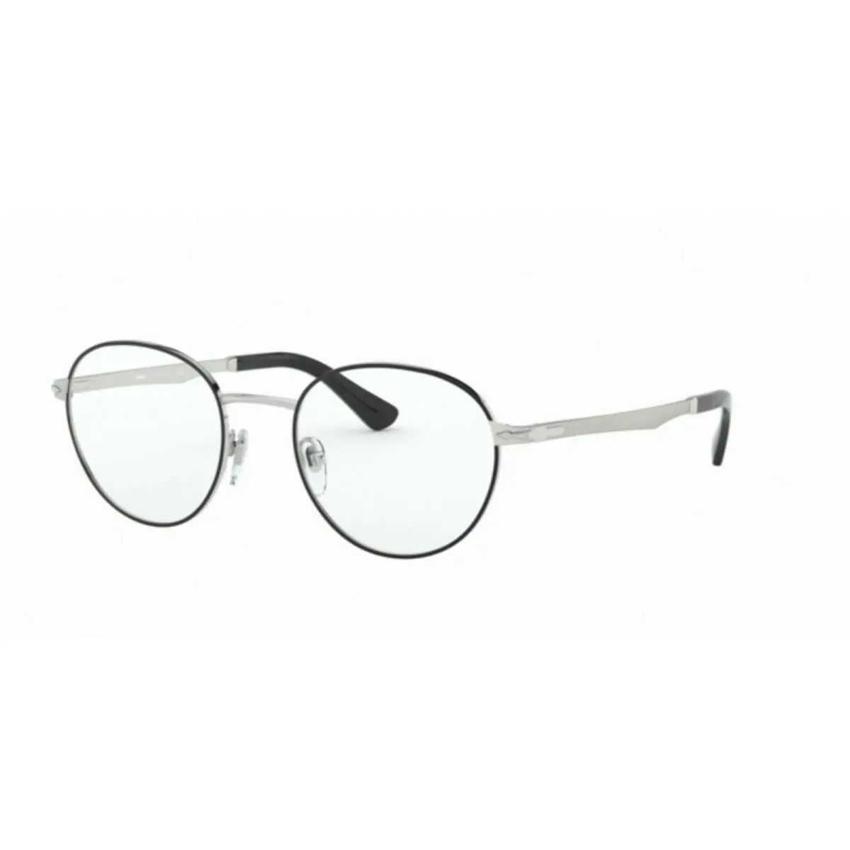 0PO2460V-1074 Silver/black 2460 v Eyeglasses by Persol