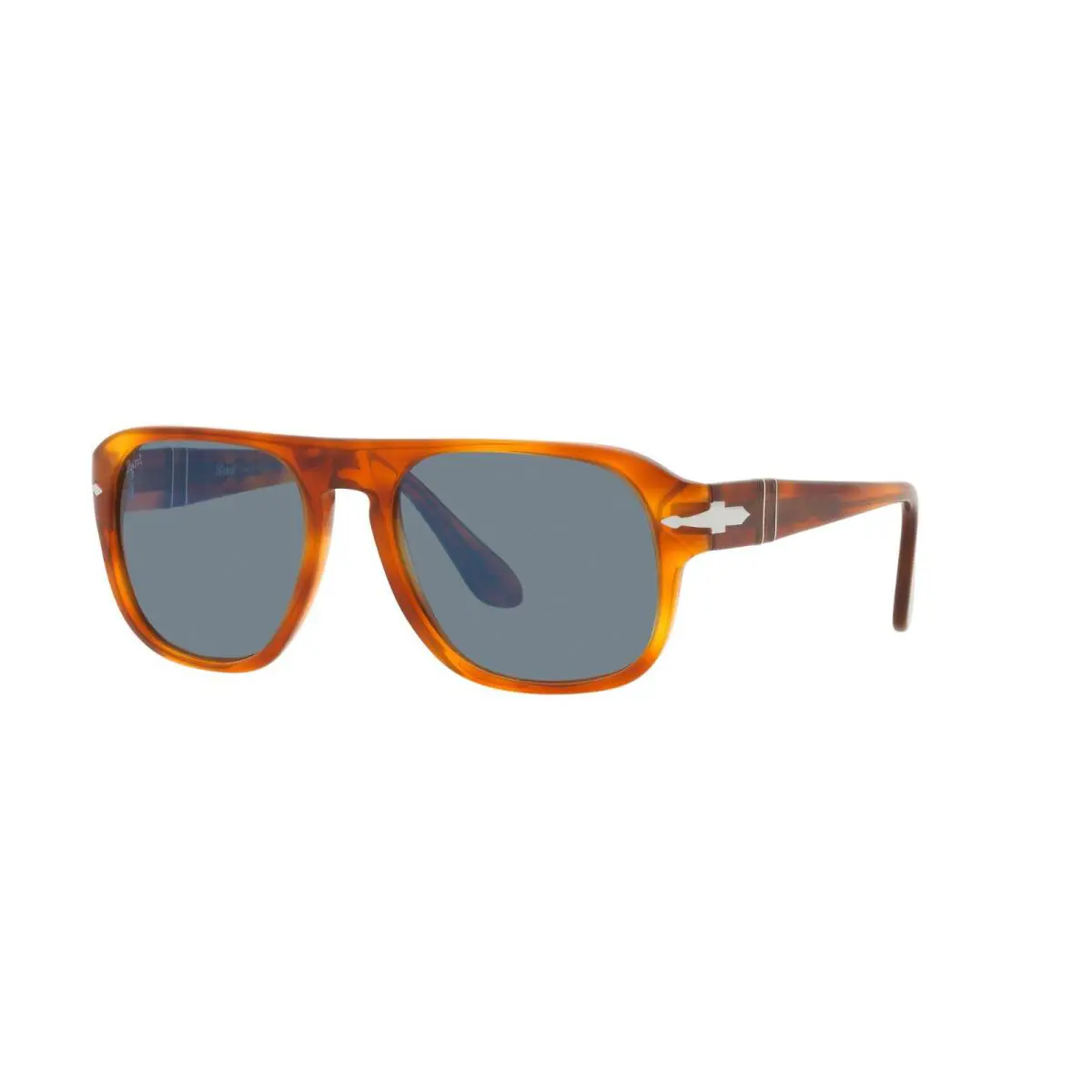 Persol Jean PO 3310S Terra Di Siena/blue 96/56 Sunglasses - Frame: Terra Di Siena, Lens: Blue