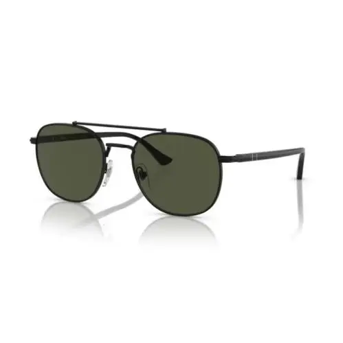 0PO1006S 107831 Black/green Unisex Sunglasses by Persol