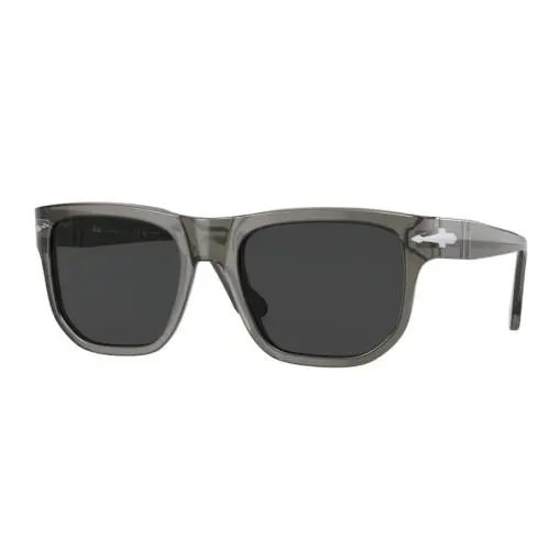 Persol PO3306S 110348 52 Opal Smoke/dark Grey Polarized Unisex Sunglasses