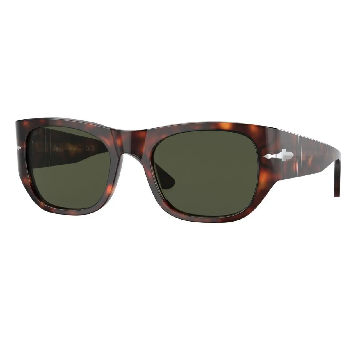 PO3308S 24/31 51 Havana/green Sunglasses by Persol