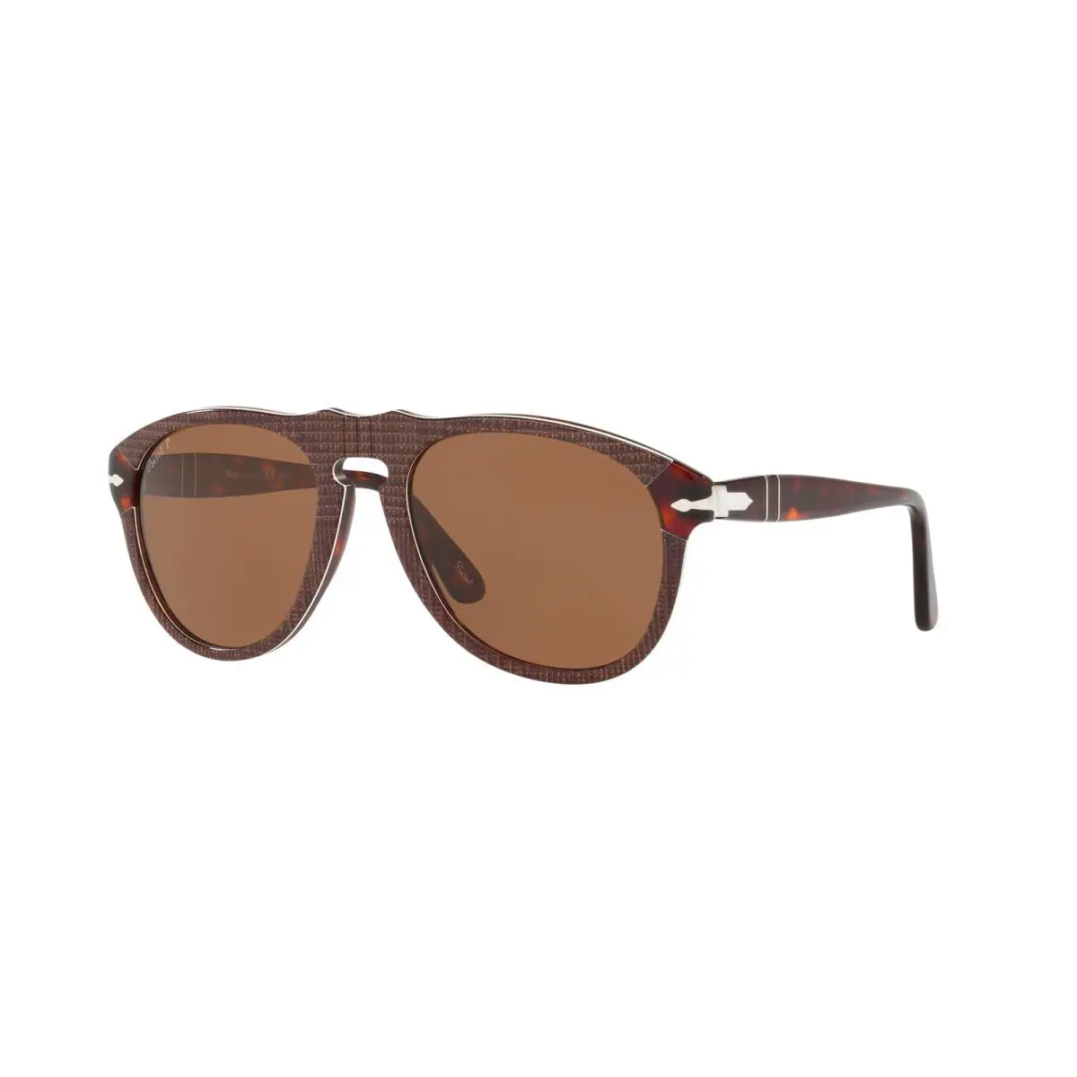 Persol Sunglasses PO0649 1091AN 54mm Brown Prince Of Wales / Polar Brown Lens