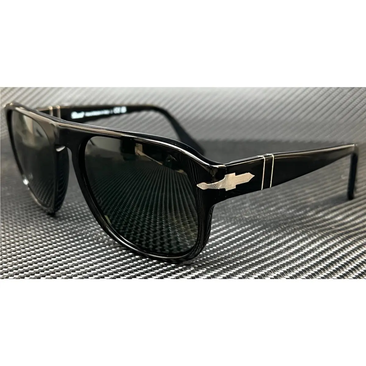 PO3310S 95 31 Jean Black Green 57 mm Sunglasses by Persol