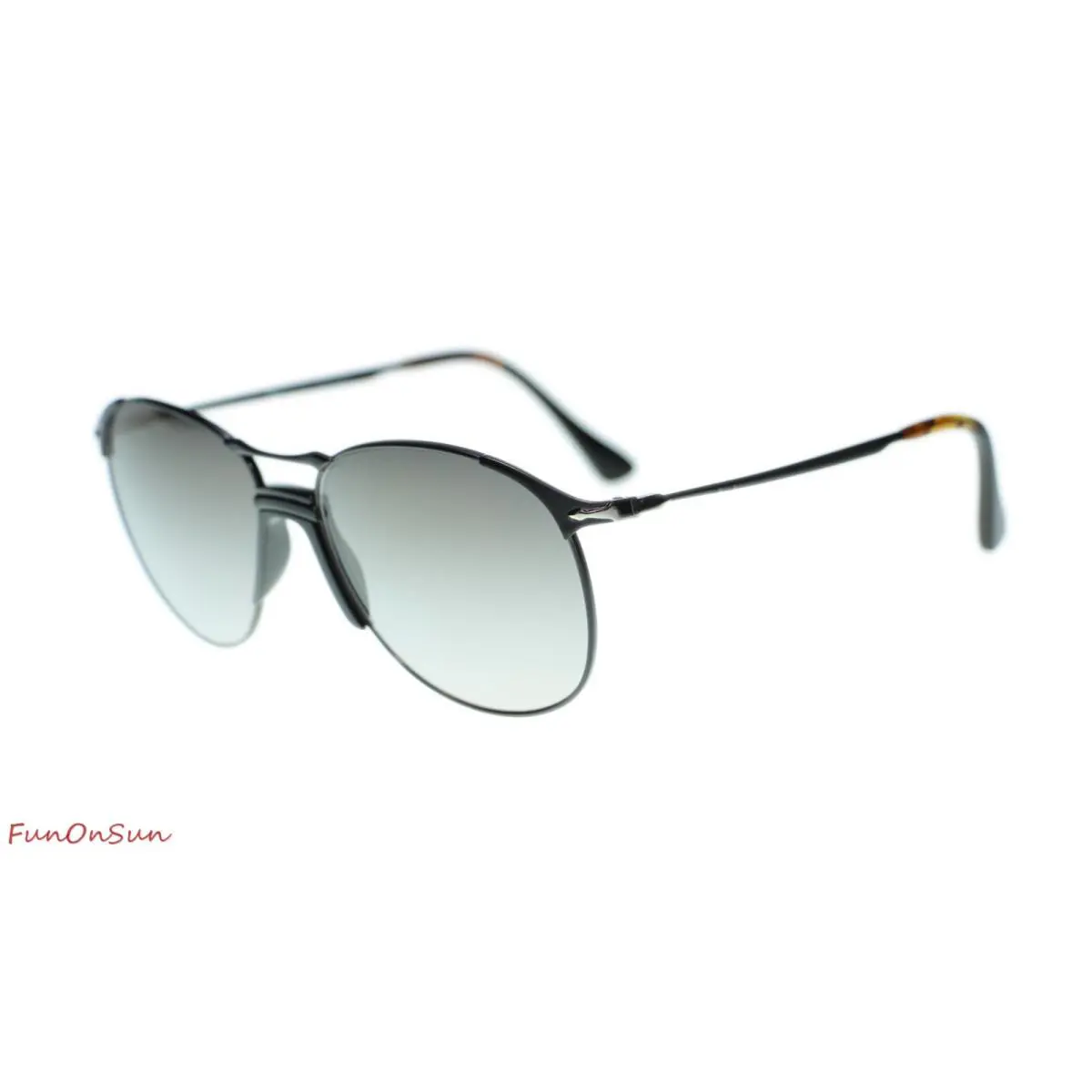 Persol Mens Sunglasses PO2649S 1078M3 Black/grey Gradient Dark Grey Lens 55mm