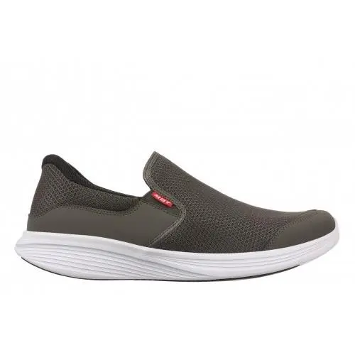 Mbt Women`s Sf-modena Iii Slip-n-fit Shoe Ultra-light Mesh Upper 6 Colors SF-Dark Taupe/White Sole by MBT