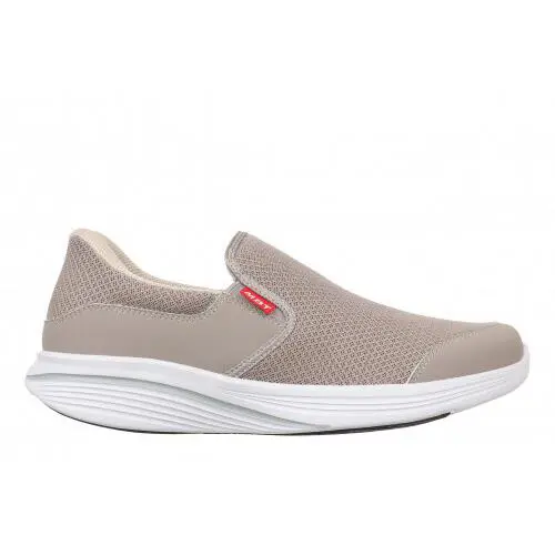 Mbt Women`s Sf-modena Iii Slip-n-fit Shoe Ultra-light Mesh Upper 6 Colors SF-Warm Taupe/Whtie Sole by MBT