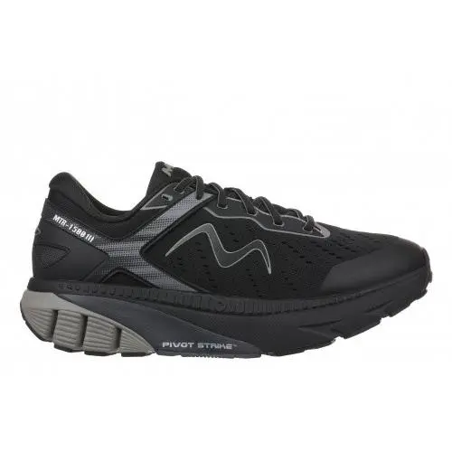 Mbt Men`s Mtr 1500 Iii II Light Weight Distance Runner/walker 5 Colors Black/Black-III-703602-257Y by MBT