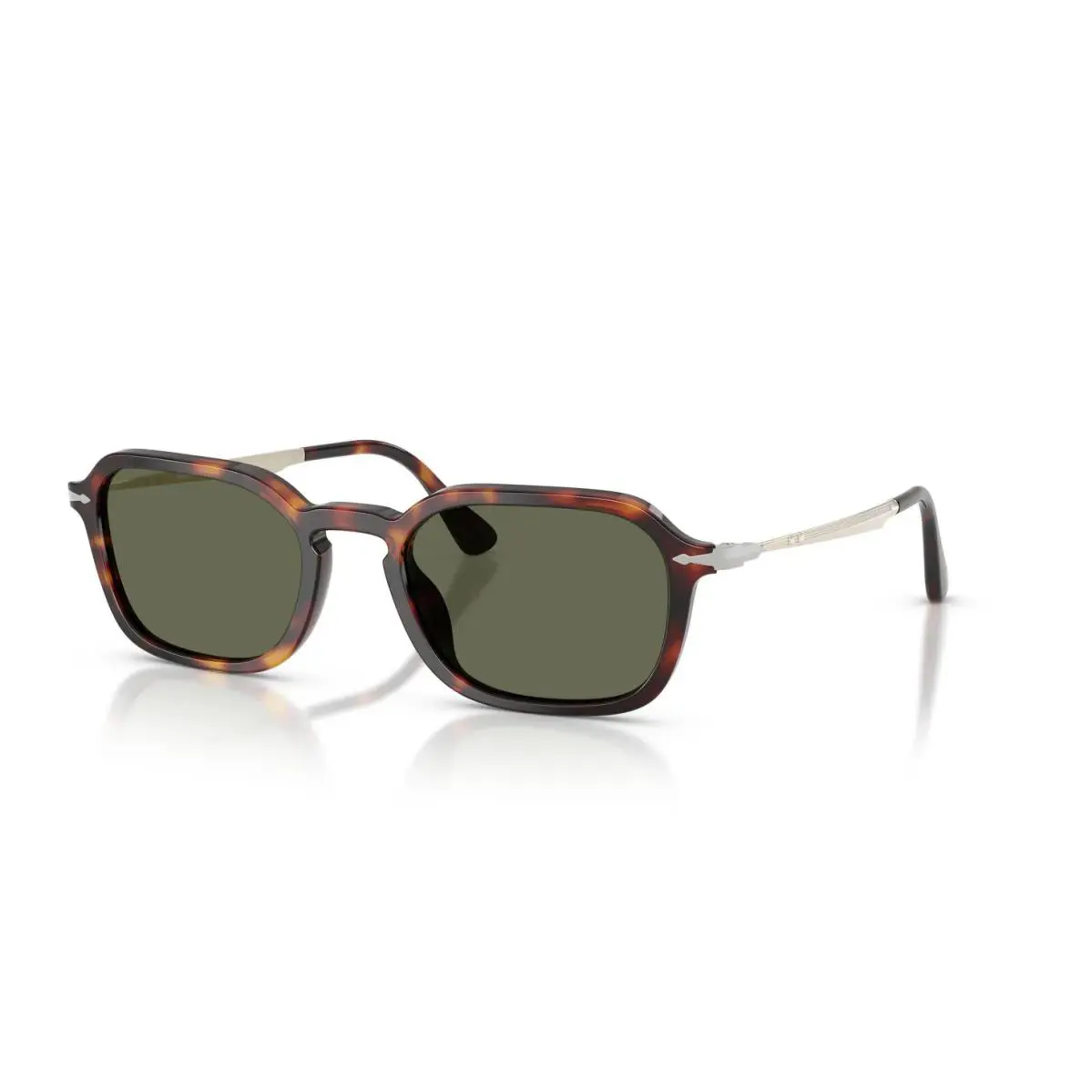 Persol PO 3381S Havana/green Polarized 2458 Sunglasses