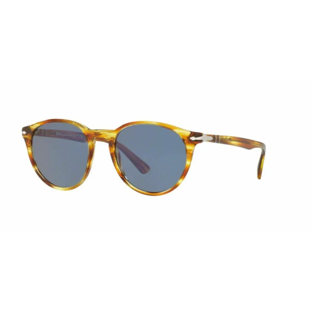 0PO3152S 904356 Striped Brown Yellow Sunglasses by Persol