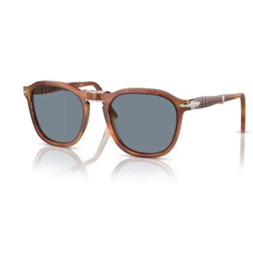 Persol 0PO3345S 96/56 Terra di Siena / Blue Oval Shaped Women`s Sunglasses