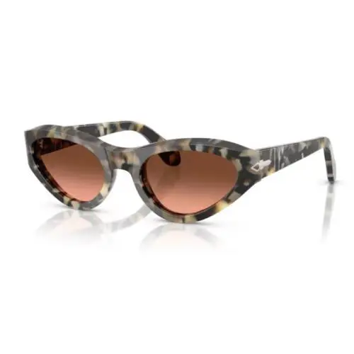 0PO0052S 1071A5 Brown Tortoise/pink Gradient Brown Cateye Women Sunglases by Persol