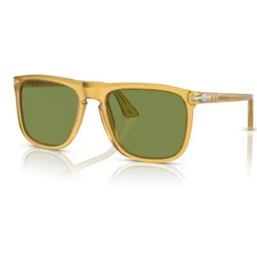0PO3336S 204/4E - Miele / Green Oval Shaped Women`s Sunglasses by Persol