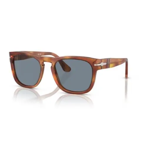 0PO3333S Elio 96/56 Terra di Siena/light Blue 54mm Men`s Sunglasses by Persol