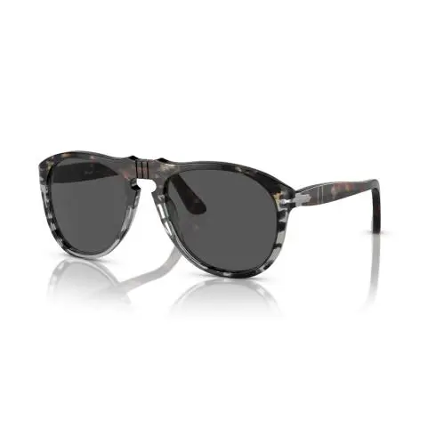 Persol PO0649 1159B1 54 Tortoise Brown Tortoise Grey/ Dark Grey Men`s Sunglasses
