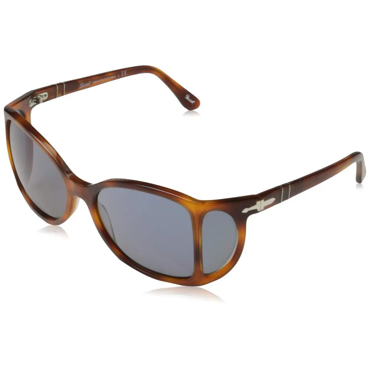 Persol PO 0005/S 96/56 Sunglasses 54mm Terra Di Siena / Light Blue Lens