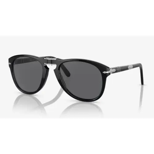 PO0714SM 95/B1 54 Steve Mcqueen Black Sunglasses Lenses Grey by Persol