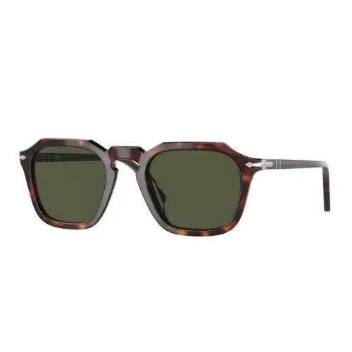 Persol 0PO 3292S 24/31 Havana/green Unisex Sunglasses