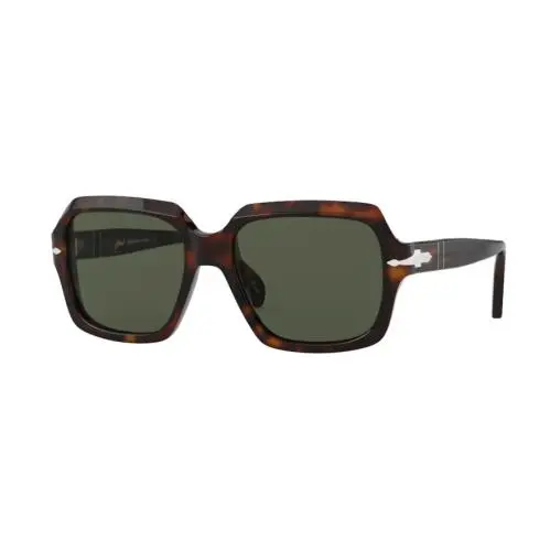 0PO 0581S 24/31 Havana/green Unisex Sunglasses by Persol