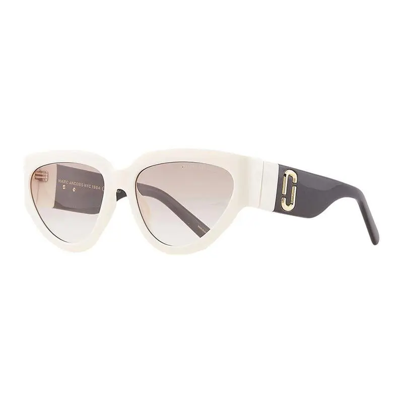 Marc 645/S 0CCP HA White Black / Brown Gradient Polarized by Marc Jacobs