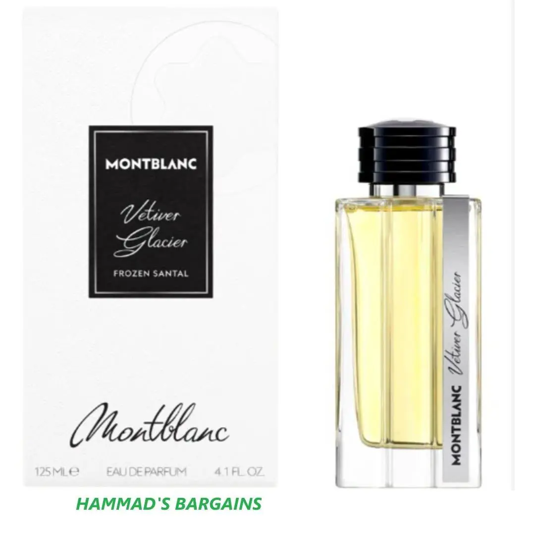 Montblanc Mont Blanc Vetiver Glacier Frozen Santal Edp 4.1 OZ / 125 ML For Men