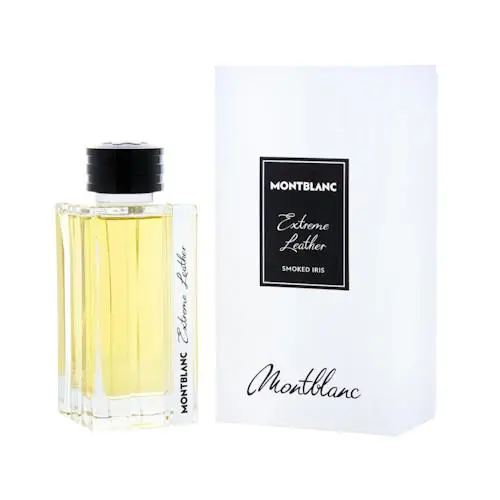 Montblanc Extreme Leather Smoked Iris by Mont Blanc 4.1 oz Edp Cologne Men
