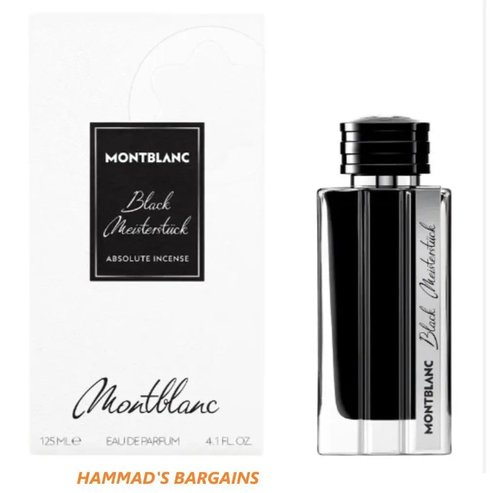 Mont Blanc Black Meisterstick Absolute Incense Edp 4.1 OZ / 125 ML For Men by Montblanc