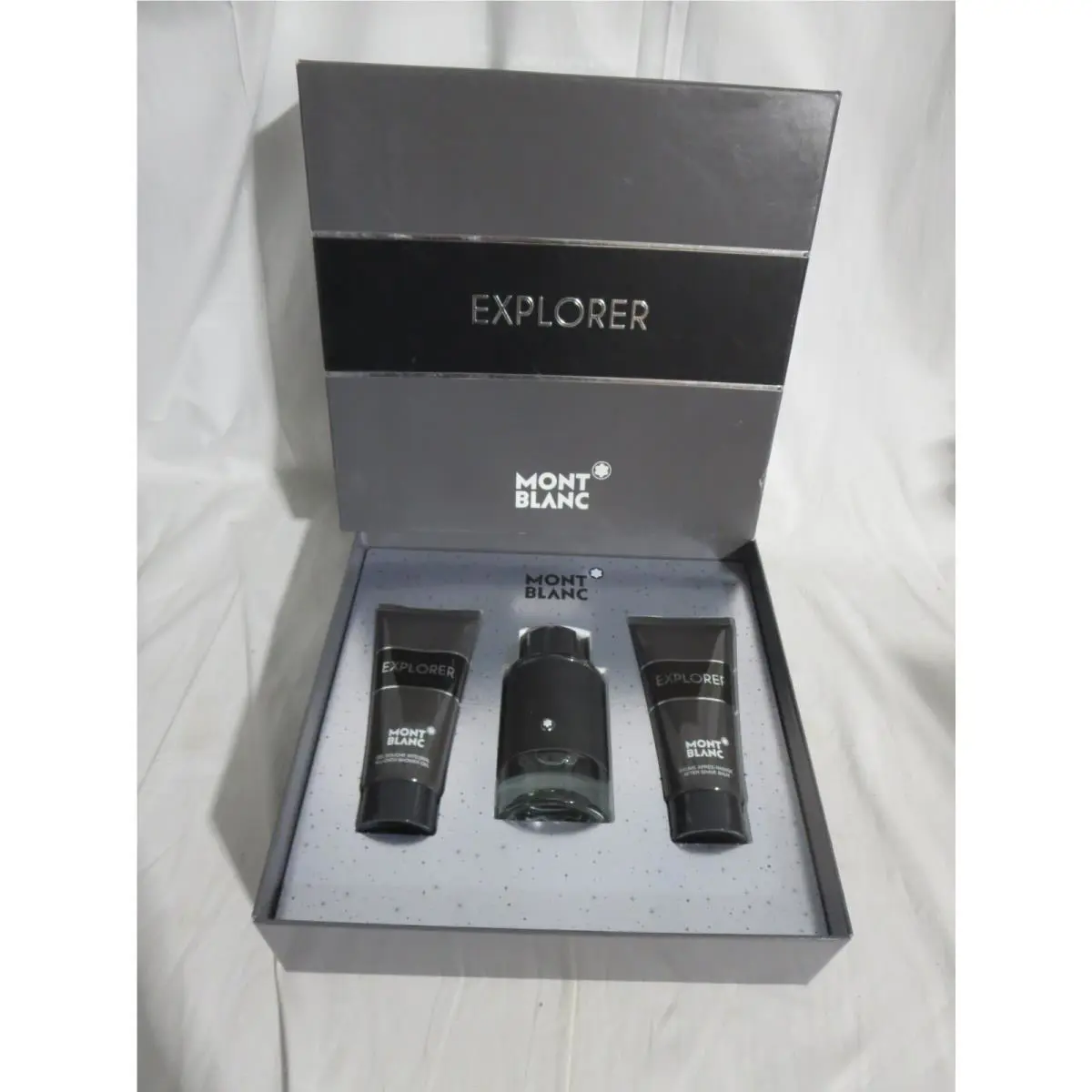Montblanc Mont Blanc Set of 3 Edp Cologne Shower Gel After Shave