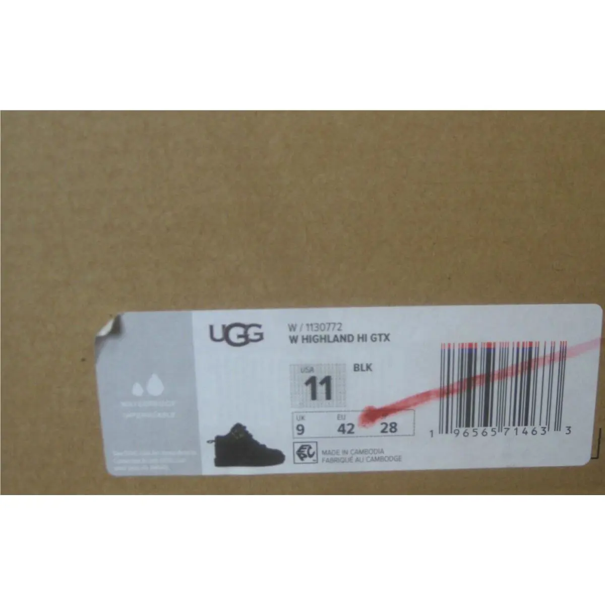 UGG shoes - UGG HIGHLAND - HIGHLAND - Black 4