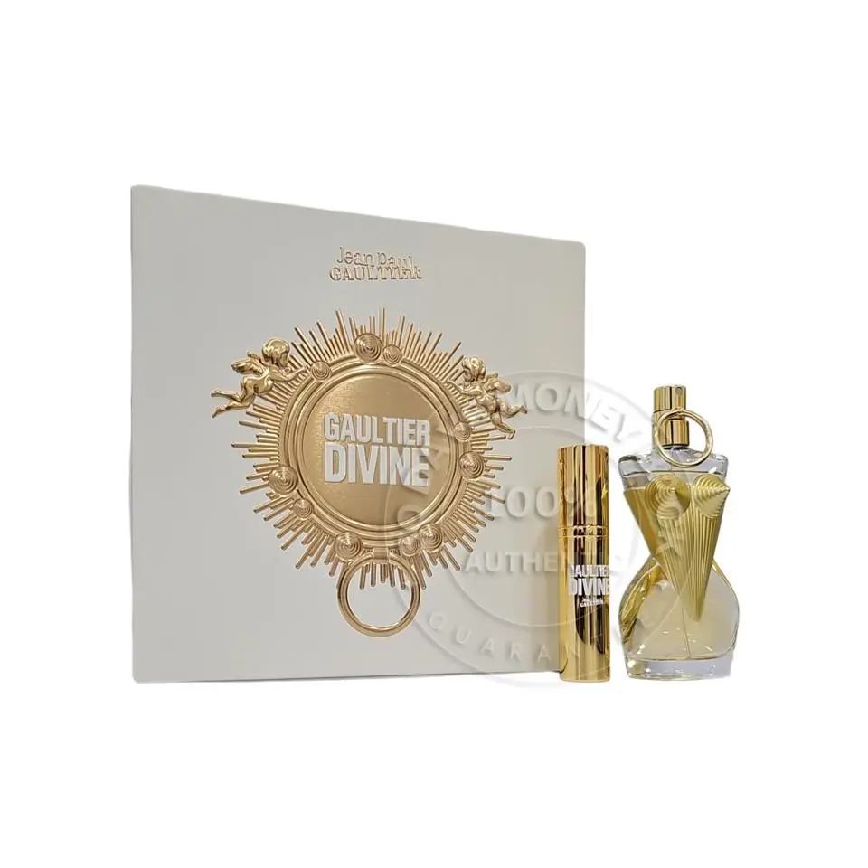 Gaultier Divine By Jean Paul Gaultier 2 Pc Edp Women`s Gift Set 1.7 oz 0.34 o