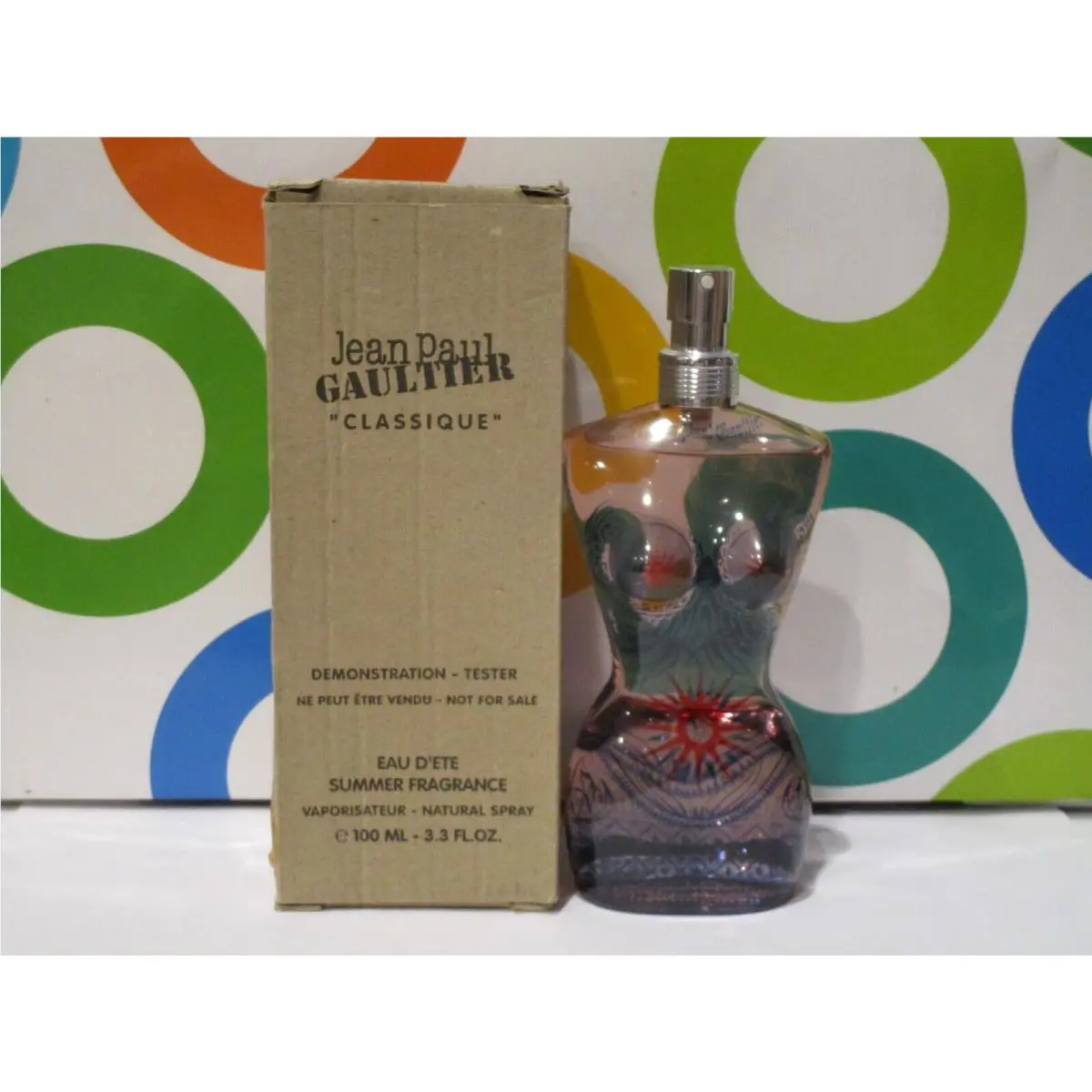 Jean Paul Gaultier Gaultier Classique Summer Fragrance Natural Spray 3.3 OZ