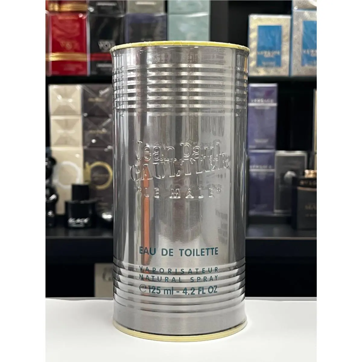 Jean Paul Gaultier Le Male Eau de Toilette For Men 4.2 Fl. Oz. / 125ml