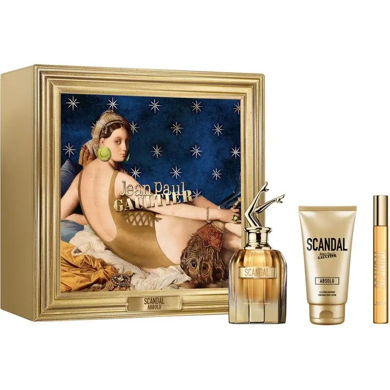 Jean Paul Gaultier Scandal Absolu Parfum Concentre Gift Set Edp 2.7 Fl. oz + Bo
