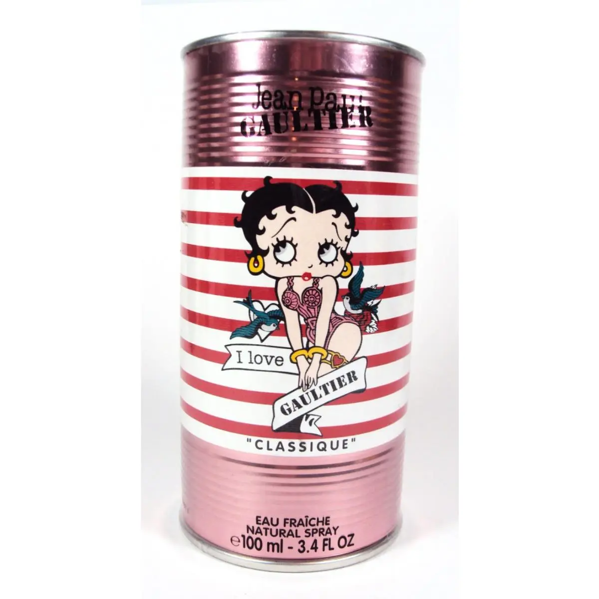 Jean Paul Gaultier Classique Betty Boop Eau Fraiche Edt 3.4oz Spray