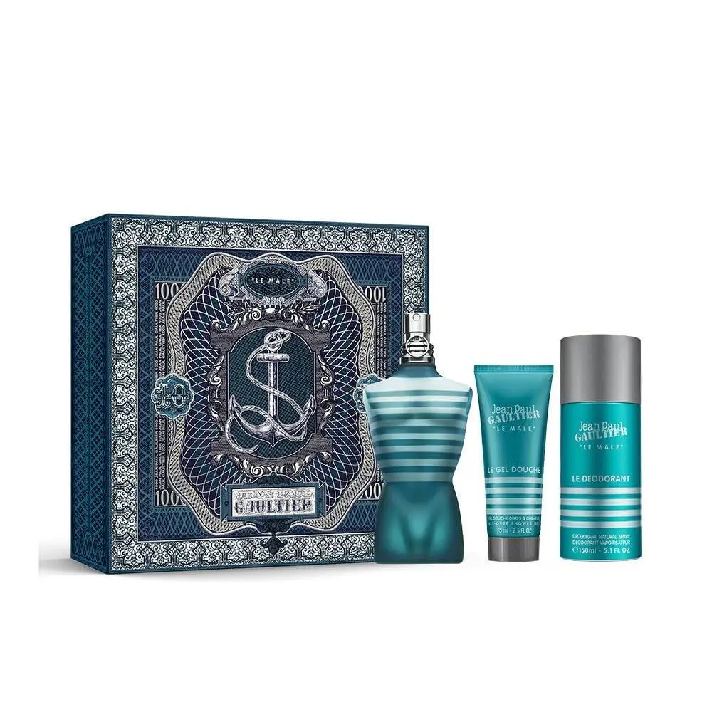 Le Male Gift Set For Men 4.2 oz Edt Shower Gel Deodorant by Jean Paul Gaultier