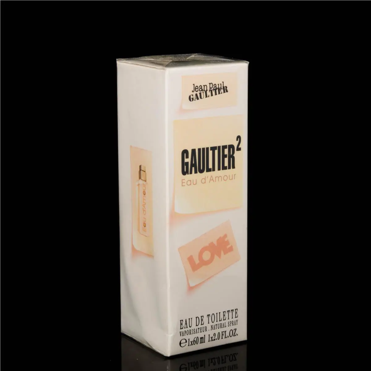 Jean Paul Gaultier 2 Eau D`amour Edt 2OZ 60ml Box Gaultier2 Jpg