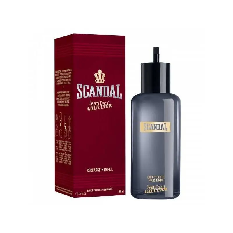 Scandal  Eau De Toilette Refill Recharge Men 6.8oz by Jean Paul Gaultier