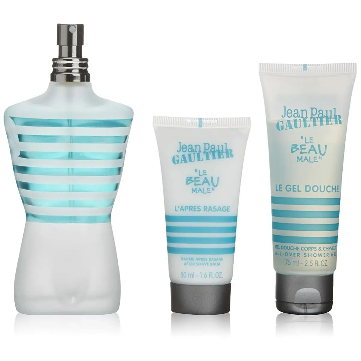 Le Beau Male Men`s 3-piece Gift Set Rare by Jean Paul Gaultier
