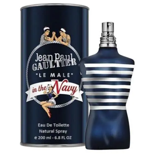 Le Male in The Navy 6.8 oz 200ml Edt Jean Paul Gaultier For Men Spray Perfume
