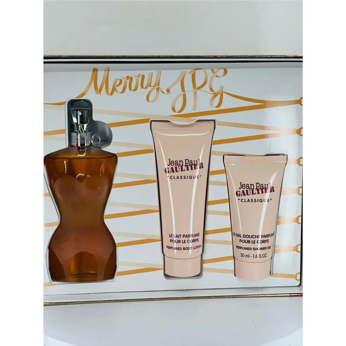 Jean Paul Gaultier Classique 3.4 OZ / Edt Spray 3 Piece Women Gift Set