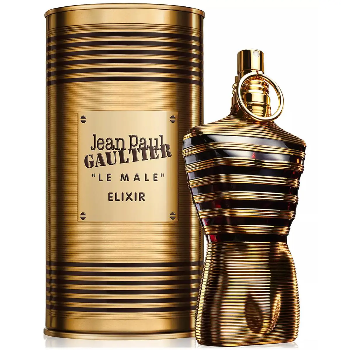 Le Male Elixir by Jean Paul Gaultier 4.2oz Parfum For Men Can