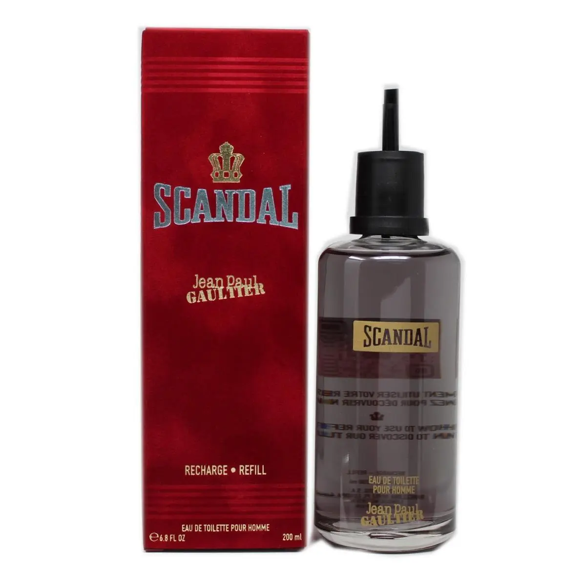Jean Paul Gaultier Scandal Eau DE Toilette Pour Homme Refill 200 ML/6.8 Fl.oz