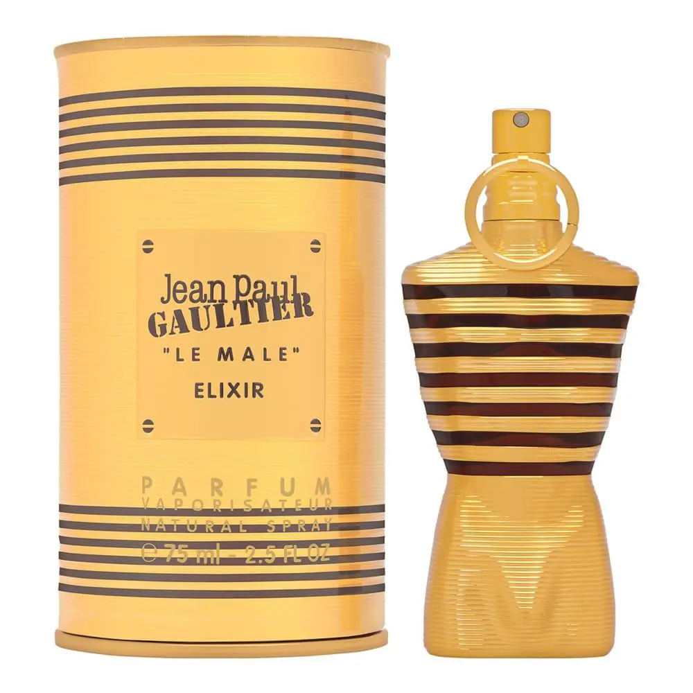 Le Male Elixir by Jean Paul Gaultier For Men 2.5 oz Parfum Spray