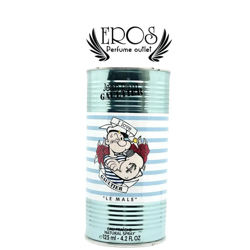 Jean Paul Gaultier Le Male Popeye Eau Fraiche 4.2 Oz Edt
