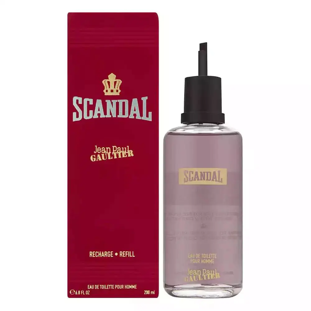 Jean Paul Gaultier Scandal Refill Recharge 6.8 oz Eau De Toilette 200ml Men