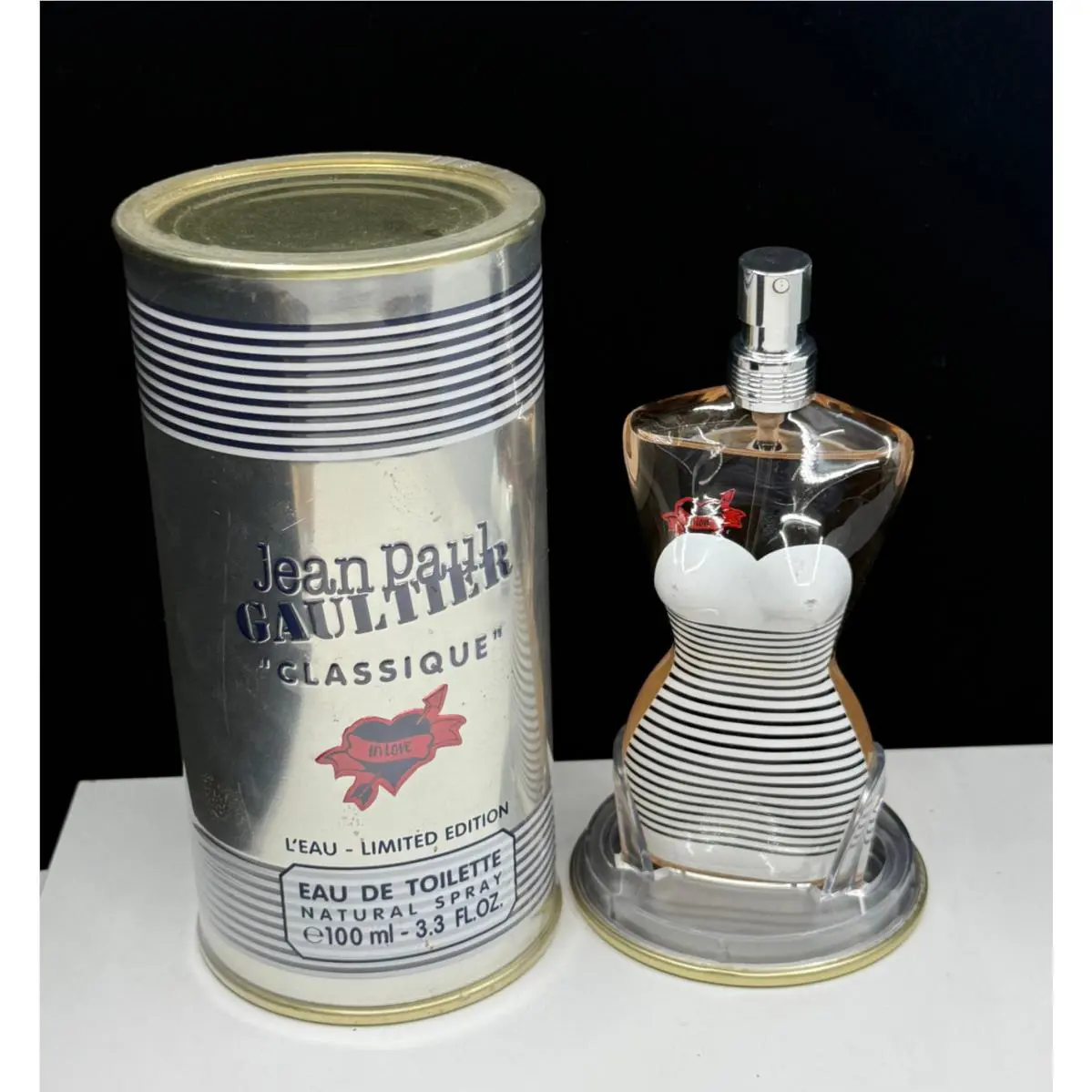Jean Paul Gaultier Classique L`eau Limited Edition Sailor Girl 3.3 oz Check