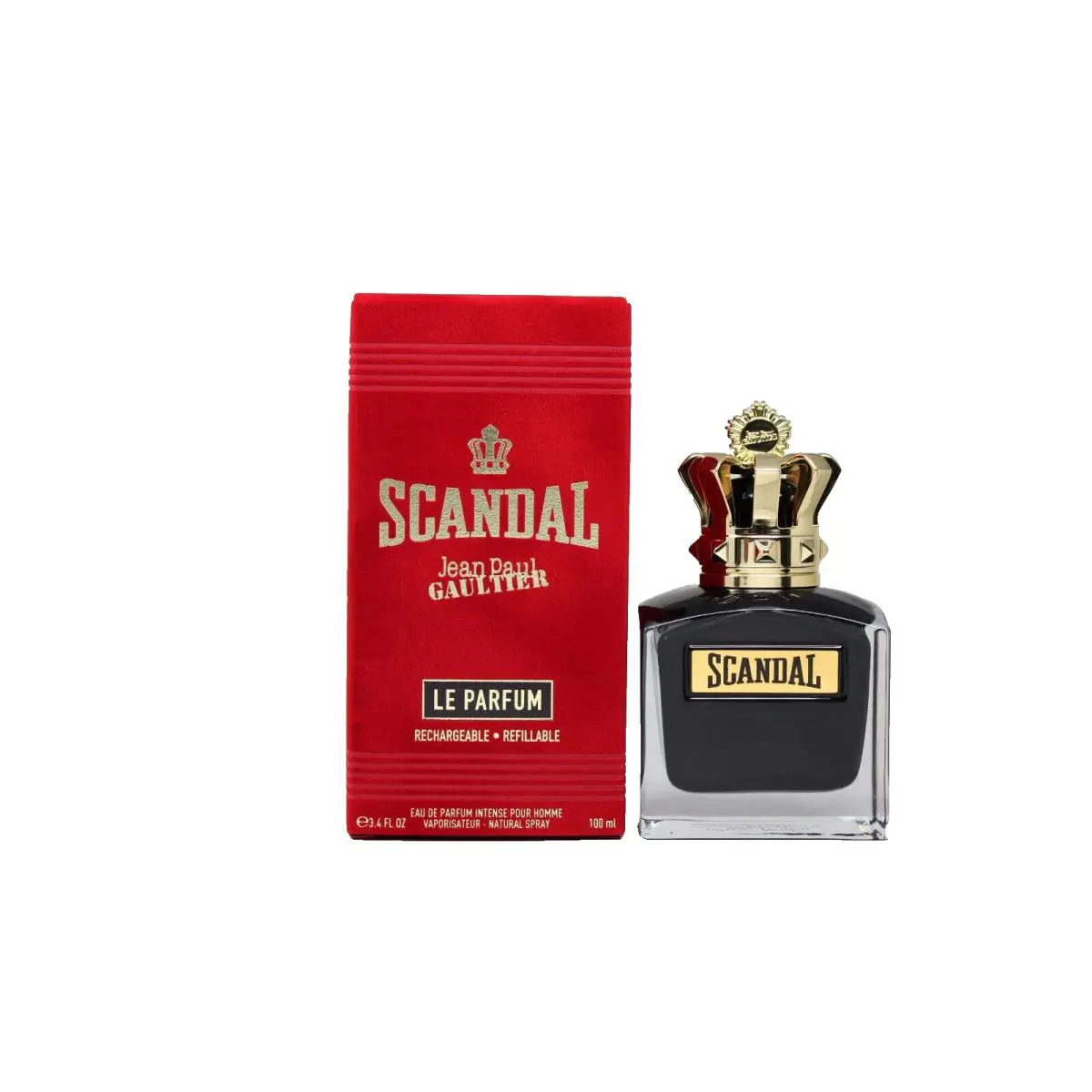 Jean Paul Gaultier Scandal LE Parfum Eau DE Parfum Refillable Intense Spr 100ML